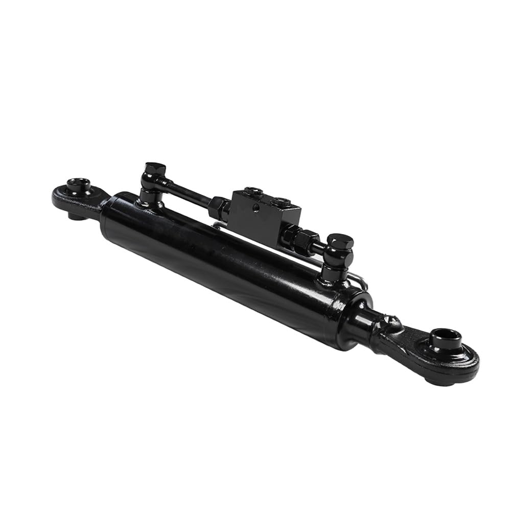 Hydraulischer Oberlenker Kat 1-1 - Verlängert - (390 - 500 mm) mit Verriegelungsblock und 2 Schläuchen - SPH320171