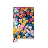 Paperblanks | 2026 Monet's Chrysanthemums | Monet's Chrysanthemums | 12-Month Planner | Mini | Horizontal | Elastic Band | 160 Pg | 100 GSM
