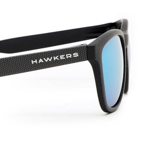 Image of Hawkers One Sunglasses for Men and Women - 100% UV400 Protection - Lightweight and Square Sunglasses