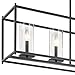 Kichler Linear Chandelier 5Lt, 25.75x41.25x10.00, Black