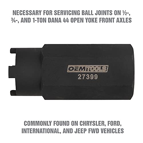 OEMTOOLS 27399 Ball Joint Spanner Wrench, Removes and Installs Ball Joint Adjusting Sleeves, for Use with Chrysler, Ford, International, Jeep FWD Vehicles - Image 3