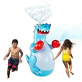 BigMouth Inc. Dino Boxer Sprinkler, Fun Summer Backyard Water Game & Splash Toy for Kids, 5 Feet Tall