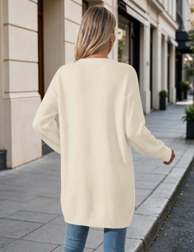 Image of Women's Oversized Fall Cardigans Sweaters Knit Long Chunky Jacket Coat 2026