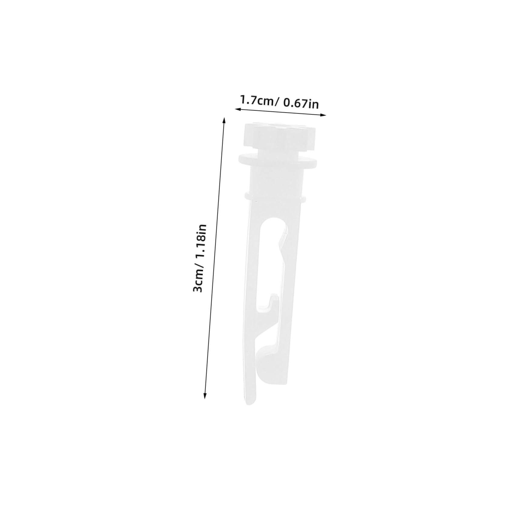 PRETYZOOM 1set Vertical Blind Repair Kit Plastic Stems Gears for Easy Replacement and Reusable Parts for Standard Vertical Blinds for Use