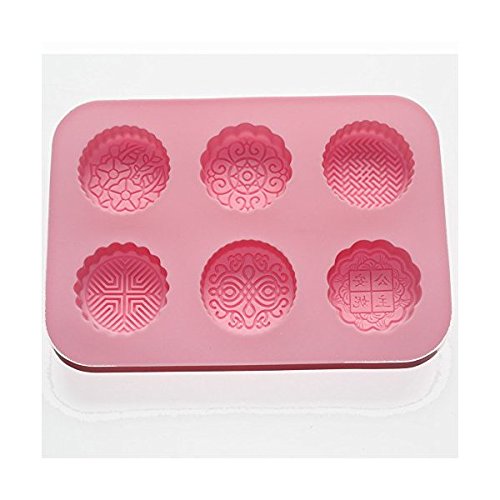 X-Haibei Basic Plain Rectangle Soap Bar Silicone Mold Candle Making for Homemade 3oz