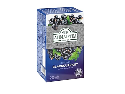 Ahmad Tea Blackcurrant Fruit & Herbal Infusion - 20 Teabags
