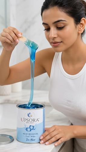 Upsora Hair Removal Gel Wax 800g Ice Blue - Image 7