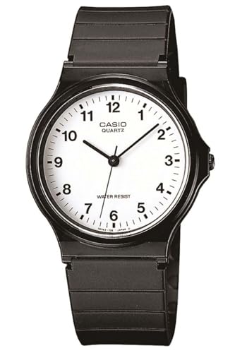 Casio Men's Quartz Resin Casual Watch, Color:Black (Model: MQ24-7B)