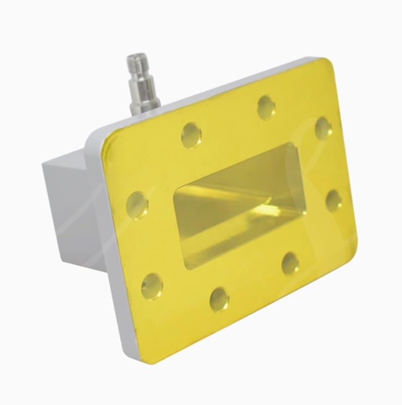 1pc New UIYWTCWR187A Waveguide Converter 3.94~5.99GHz Waveguide Coaxial Converter