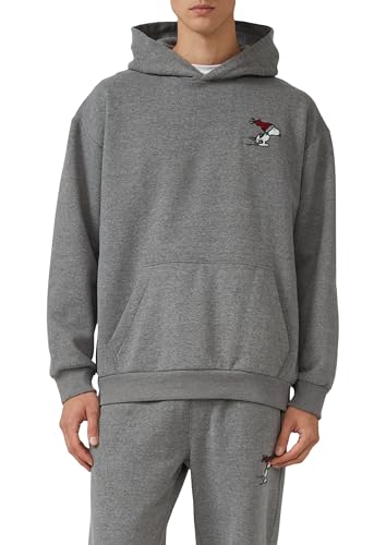 Sweat-Shirt à Capuche Peanuts® s.Oliver Homme en coton confortable et chaud