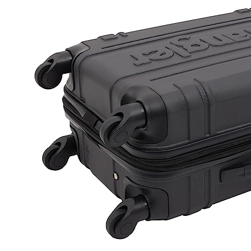 Wrangler 20" Astral Hardside Carry-On Luggage, Black - image 6