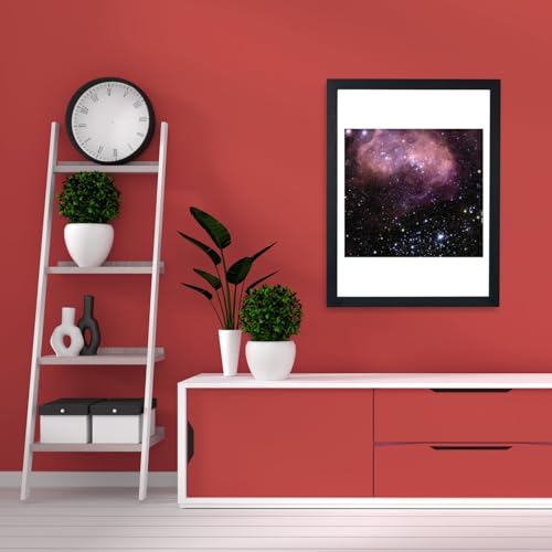 Hubble Télescope affiche encadrée N11 poster mural taille Medium salon