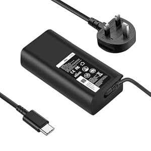 65W 45W USB Type C AC Power Adapter Laptop Charger Compatible With Dell XPS 13 9350 9360 9365 9370 9380 Latitude 5420 5520 5320 7420 5430 7390 7320 7400 3100 5190 Power Supply Cord
