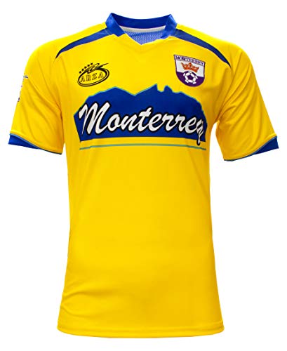 ARZA Monterrey Soccer Jersey Design Color Yellow (Large)