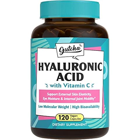 Gutcha Hyaluronic Acid, Ultra Strength with Vitamin C, 120 Caps Cover