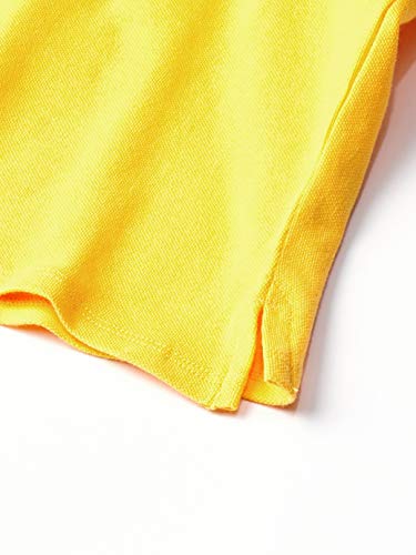 Image of The Children's Place Girls and Toddler Short Sleeve Ruffle Pique Polo