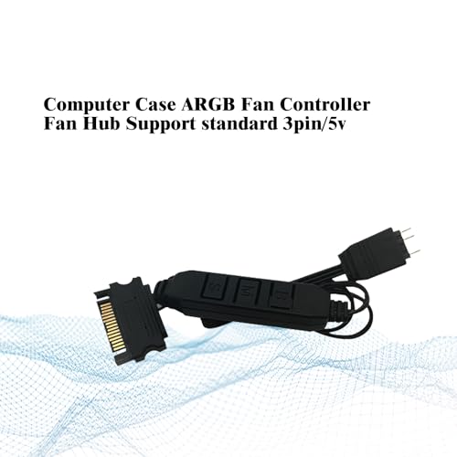 Image of Thermalright 5V 3PIN A-RGB Fan Controller, 5V Lighting Controller, Computer case Fan Controller, Supports 3PIN Lighting Interface, SATA Power Supply