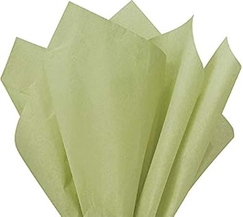Flexicore Packaging |Orange Gift Wrap Tissue Paper | Size 15 Inch X 20 Inch | Count 10 Sheets | DIY Craft, Art, Wrapping, Crepe, Decorations, Pom Pom, Packing & Party Willow