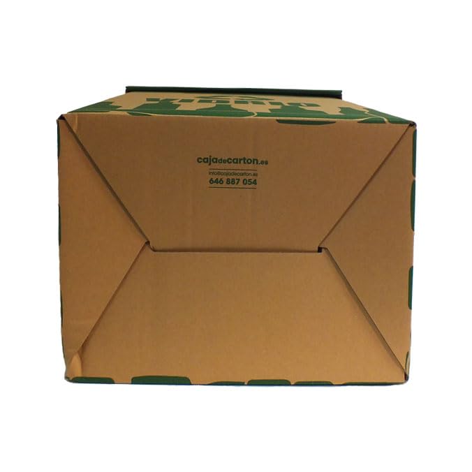 Pack de 3 Papeleras de Cartón para Reciclaje. Verde para Vidrio, Azul para Papel y Cartón, Amarilla para Plástico