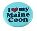 A&T Designs Unisex - I Love my Maine Coon 1.25