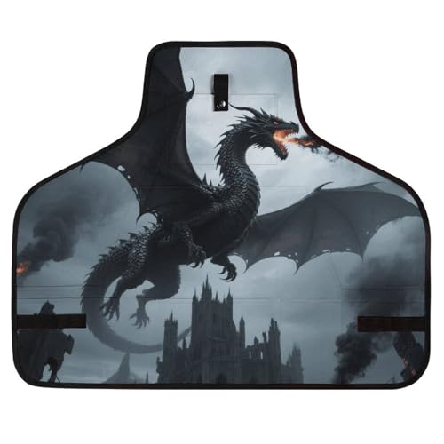 Delantal de trabajo RLDOBOFE unisex con bolsillos miniatura 1