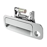 VekAuto Automotive Front Left Driver Side Exterior Door Handle Compatible for Toyota Camry 1997-2001, Durable Plastic Silver Tone