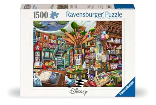 Ravensburger Puzzle 12001582 - Disney Story Book Refresh - 1500 Teile Puzzle für Kinder und Erwachsene ab 14 Jahren