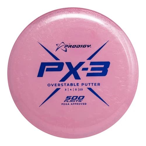 Prodigy Disc 500 Series PX3 Putter Golf Disc [Colors May Vary] - 170-174g