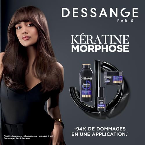Mascarilla queratina DESSANGE repara pelo dañado Morphose 280ml 4