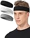 NEXTOUR Sweatband Headband/ Wristband Perfect for Basketball, Running, Football, Tennis Terry Cloth Athletic Sweatbands Fits for Men and Women