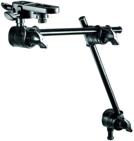 Manfrotto 196B-2 Single Arm 2 Section with Camera Bracket, Black