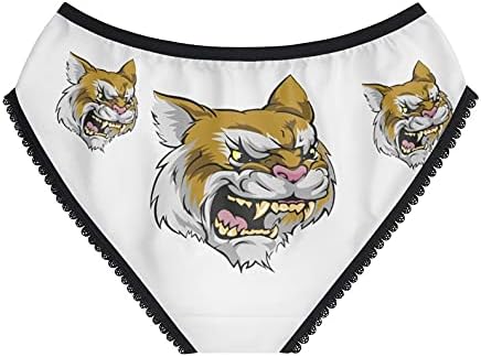 Wild Cat Panties, Wild Cat Underwear, Briefs, Cotton Briefs, Funny Underwear, Panties For Women