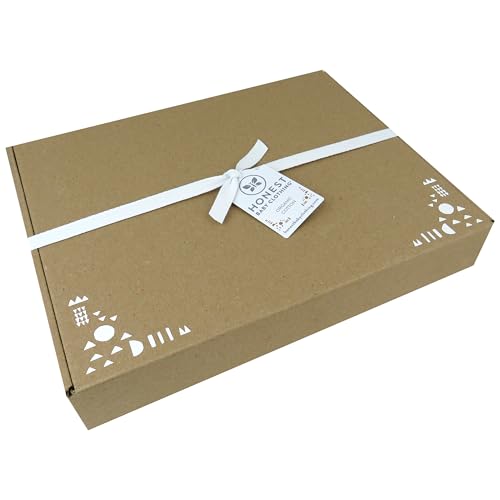 HonestBaby 6-Piece Take Me Home Gift Set in a Gift Box, Twinkle Star White/Sage, Newborn by HonestBaby - Image 7