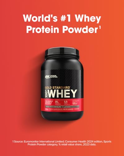 Optimum Nutrition ON Gold Standard 100% Whey Protein Primary Source Isolate - Double Rich Chocolate, 2 Lbs + ON Micronized Creatine Monohydrate Powder - Unflavored, 300 Grams - image 2