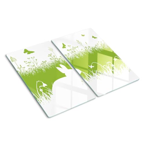 Planche à découper en verre contact alimentaire résistant chaleur - 2