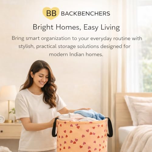 Image of Laundry Bag /Laundry Basket /Clothes Storage Box /Storage Basket /Storage Bag, 48L (Brown-3)