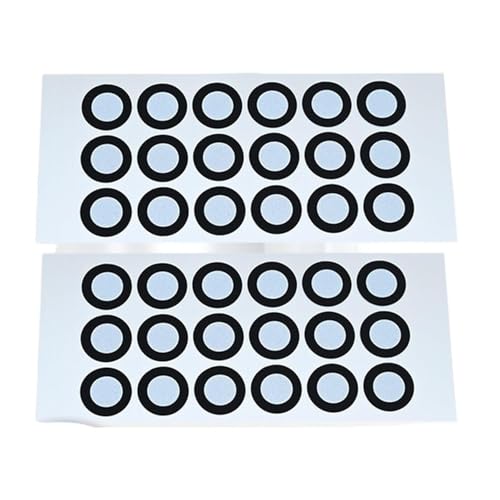 3D Scanning Marker, 3D Scanning Dots, 3D Scanner Handheld 3D Scanner Markers, Reference Point Markers/Reflection Markers Easily Compatible 3D Scanner(Inner 16mm Outer 25mm(100))