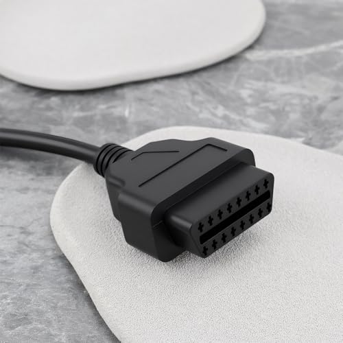 Cable OBD2 de 16 pines hembra con puente universal de 5 pines 7