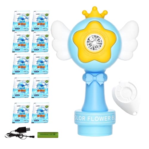 Máquina de burbujas para baño infantil que evita el gasto en pilas