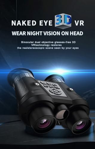 Binoculares 3D VR Visión Nocturna 4K Zoom Digital 6X miniatura 2