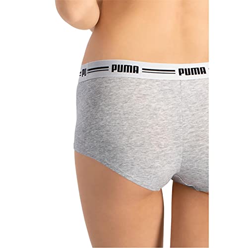 PUMA Basic Mini Short Culotte Hipster lot de 2 sous-vêtement invisible anti-marques - 6