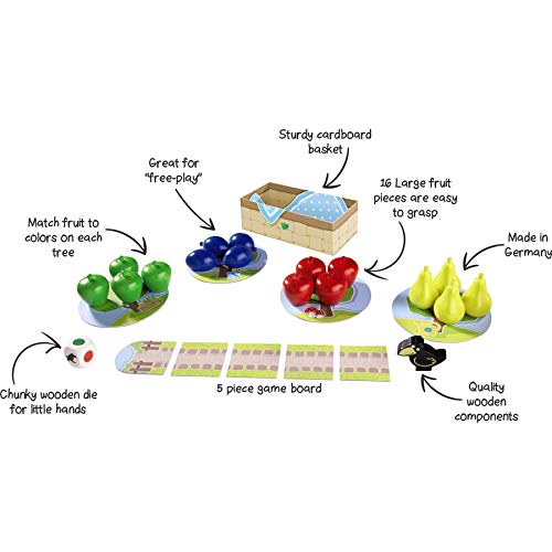 Haba My Very First Games - First Orchard Cooperative Board Game For 2 Year Olds (Made In Germany) #TOP1