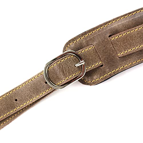 Walker And Williams C-18-LBRN Sangle en cuir vintage extra longue Finition bronzée antique, Vintage Marron, Longue - Les Beatles, Paul McCartney, John Lennon, RIngo Starr, George Harrison Walker And Williams C-18-LBRN Sangle en cuir vintage extra longue Finition bronzée antique, Vintage Marron, Longue – Image 8