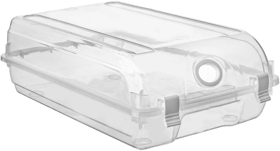 Clear Shoe Box - Under-bed Storage Container with Lid - For Shoes / Home / Tools / Accessories / Women / Kids / Men / Sewing / Craft / Organizer / Home Organization