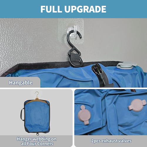 Sac sous vide de voyage contre l'humidité pour valise cabine
