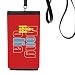Mongolia Country Flag Name Phone Wallet Purse Hanging Mobile Pouch Black Pocket