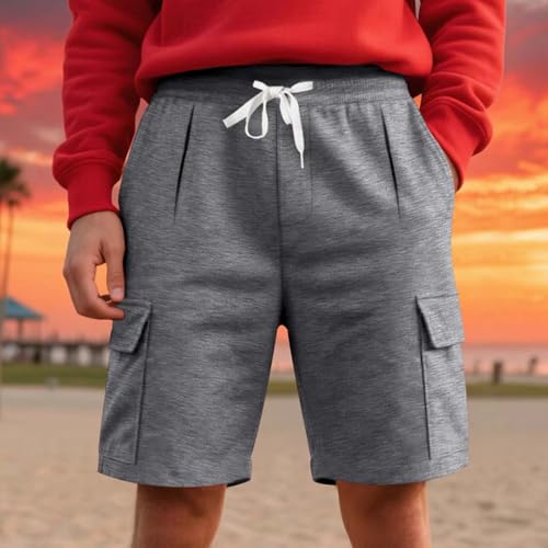 Image of Men's Hiking Shorts Tactical Quick Dry Work Cargo Shorts Summer Knee Length Pants Summer Fashion Casual Clothes
