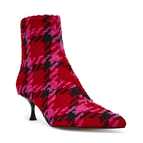 Bottines fuchsia de cheville Betsey Johnson Parkker aux finitions soignées