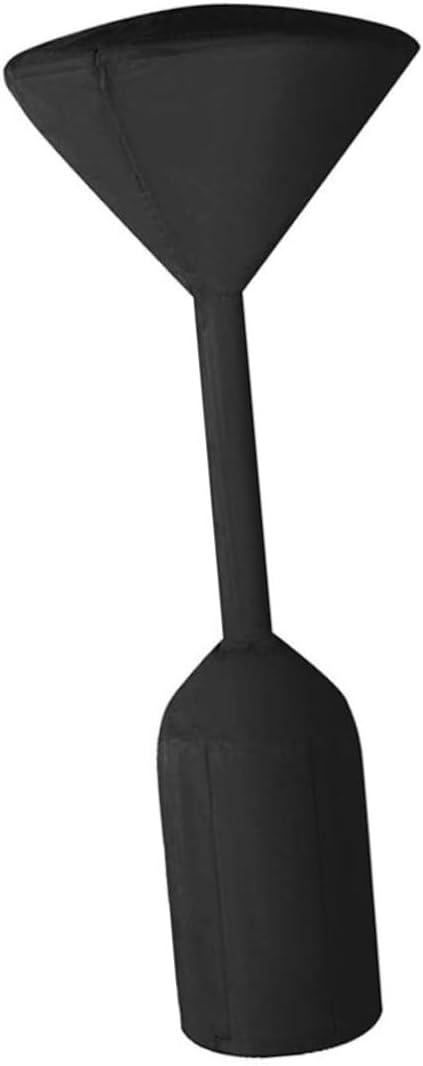 Happyyami Patio Heater Cover Durable Zippered Outdoor Heater Protector Heavy-duty Uv-resistant Fits for Garden and Patio Use