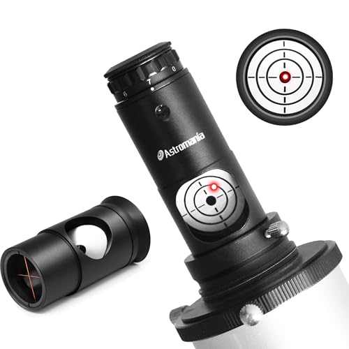 Astromania 1.25 Metal Cheshire Eyepiece & Laser Collimator Bundle
